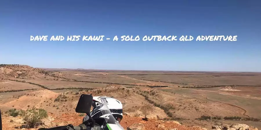 A solo outback Queendland Adventure on KLX400